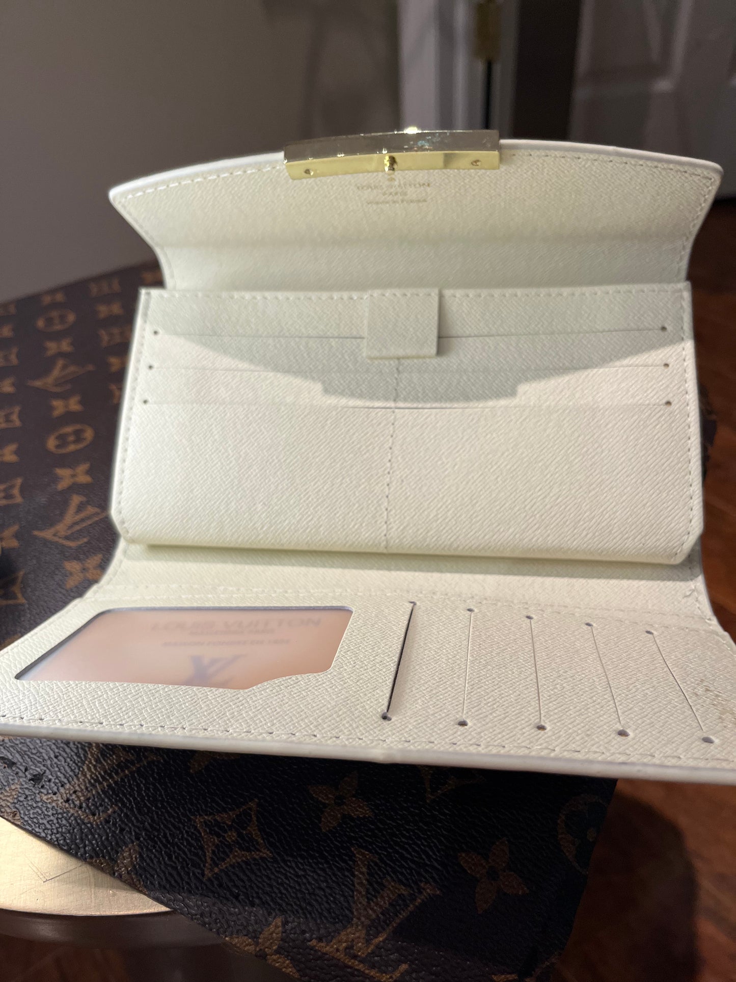 Louis Vuitton Embossed Billfold Wallet