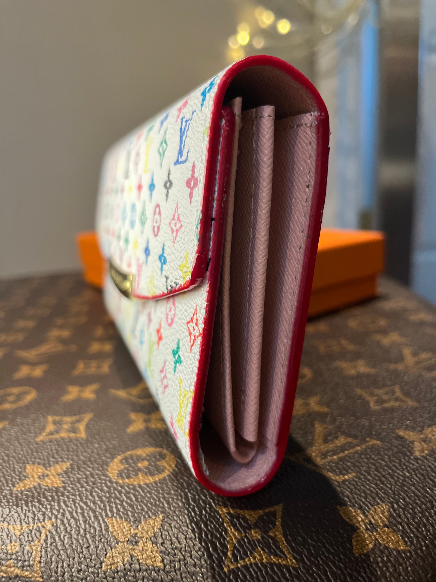 Louis Vuitton Embossed Billfold Wallet