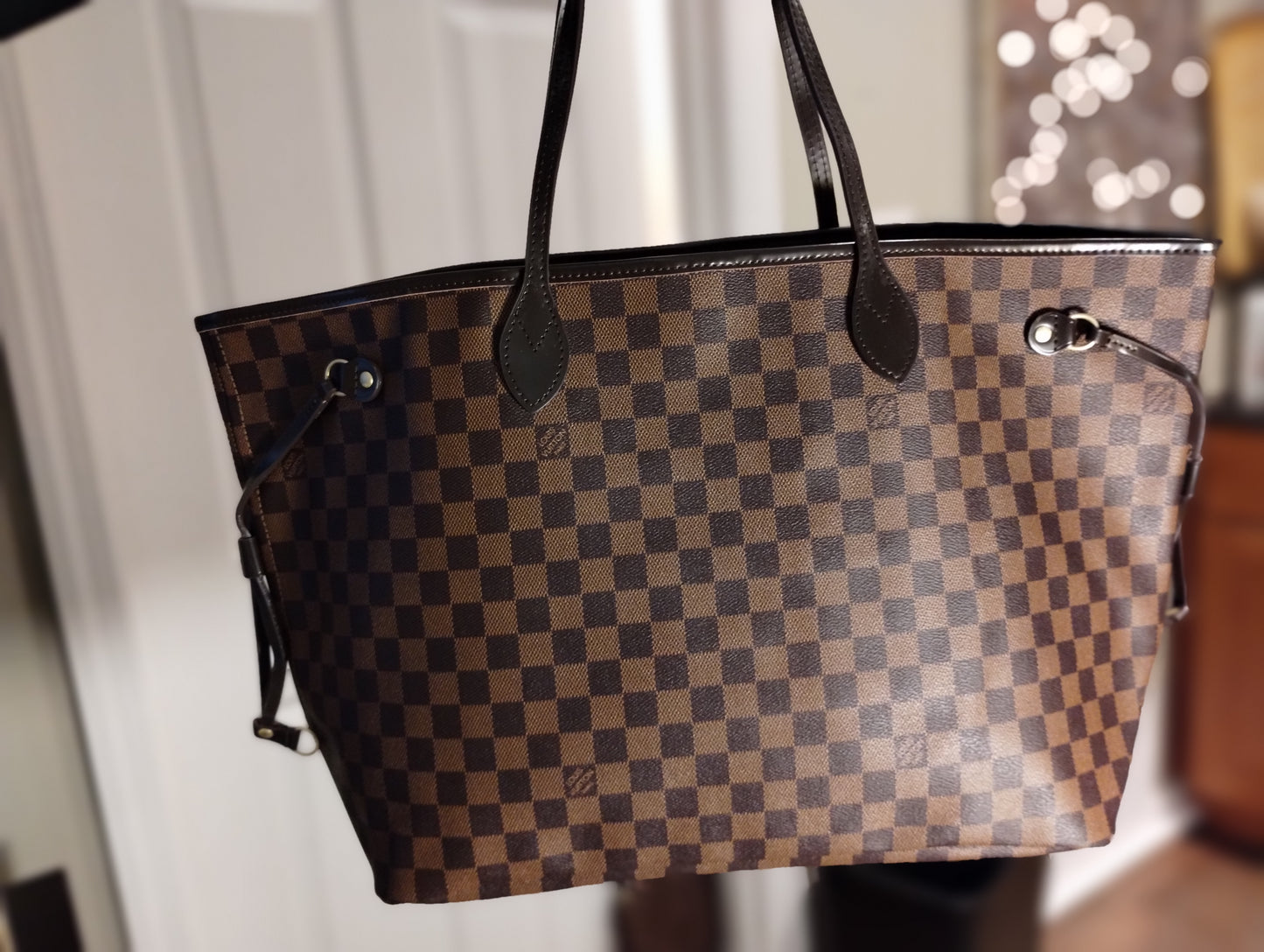 Louis Vuitton Preloved Neverfull Damier