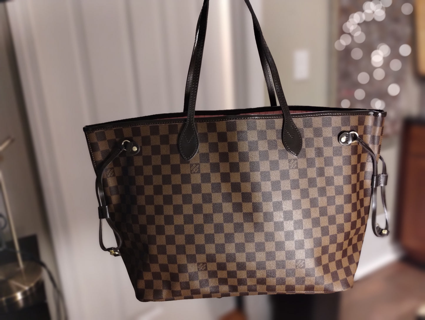 Louis Vuitton Preloved Neverfull Damier