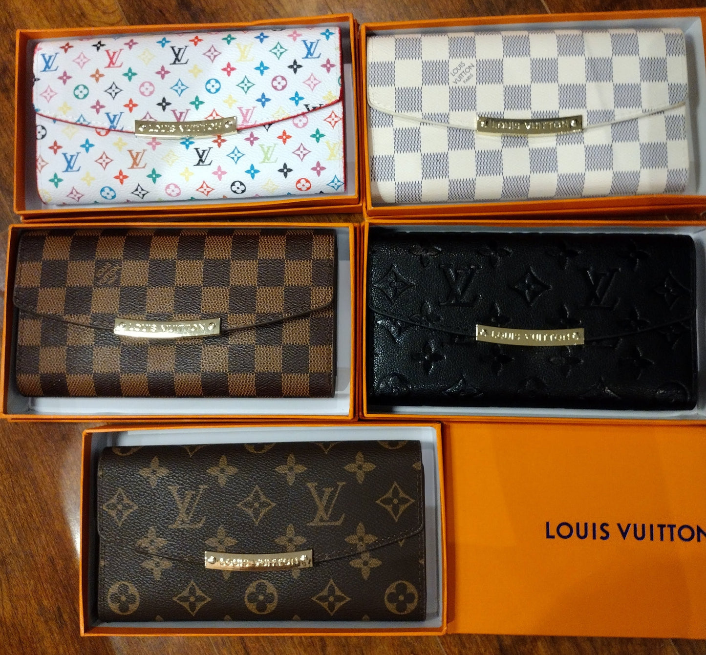 Preloved Louis Vuitton Monogram Sarah Long Wallets